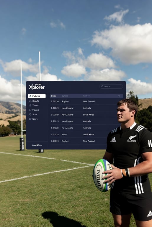 Rugby Xplorer CSV Import