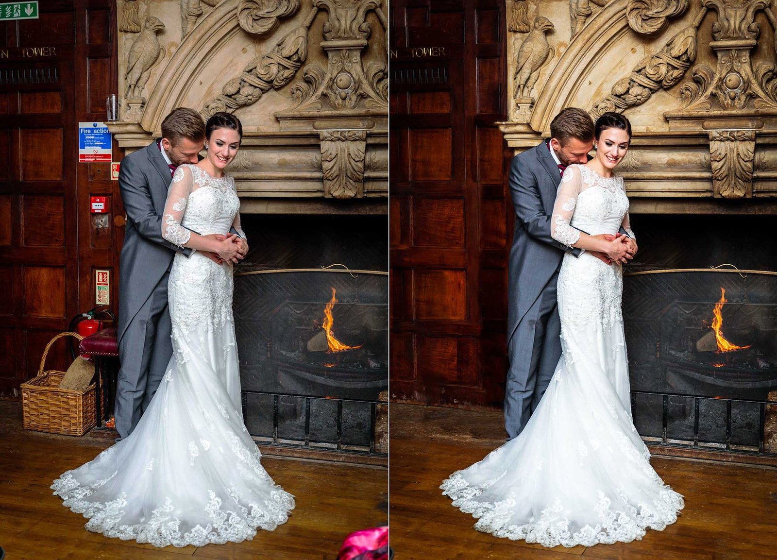 Wedding reception in Stonehouse Court Hotel, Stroud