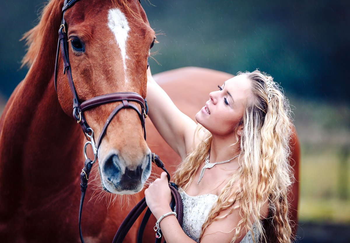 After-Wedding Session with Horses