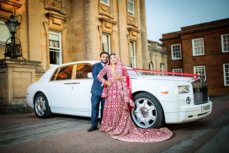 Wedding photography at Heythrop Park