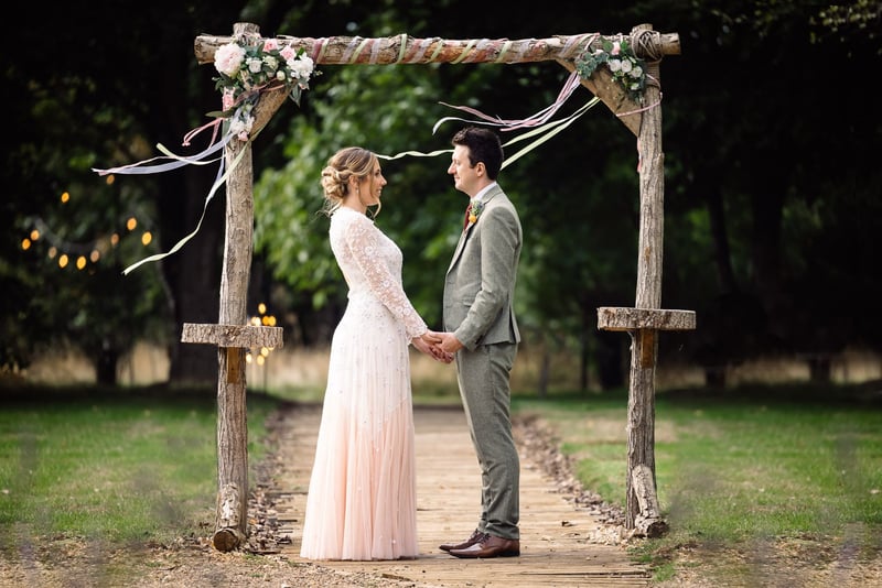 Wedding photography at Dovecote Events