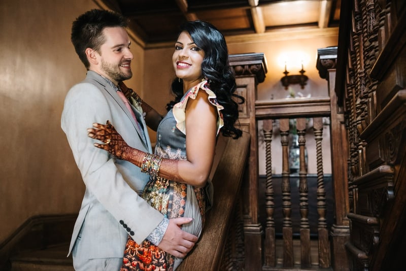 Wedding photography at Hampton Court House