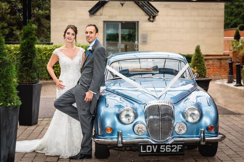 Wedding photography at Macdonald Berystede Hotel