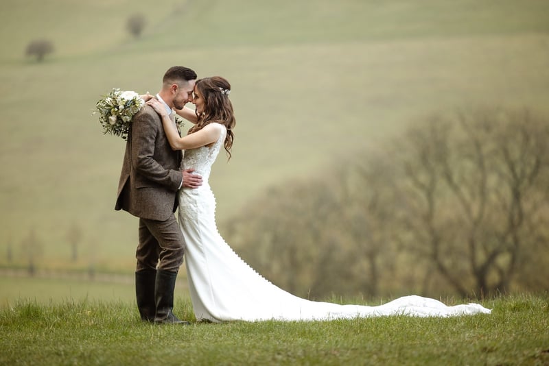 Wedding photography at Old Luxters Barn