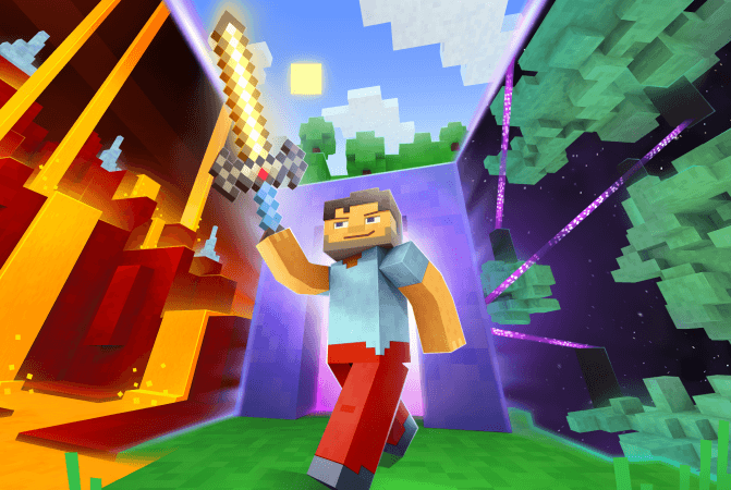 how to play Minecraft with friends