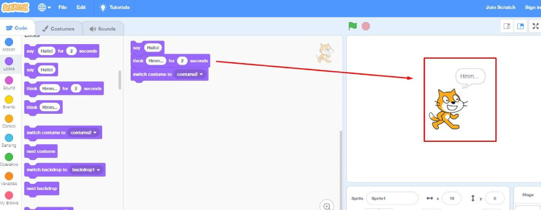 Visual Effects Blocks Coding
