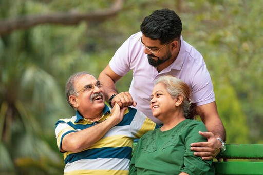 Adult Children Supporting Senior Parents