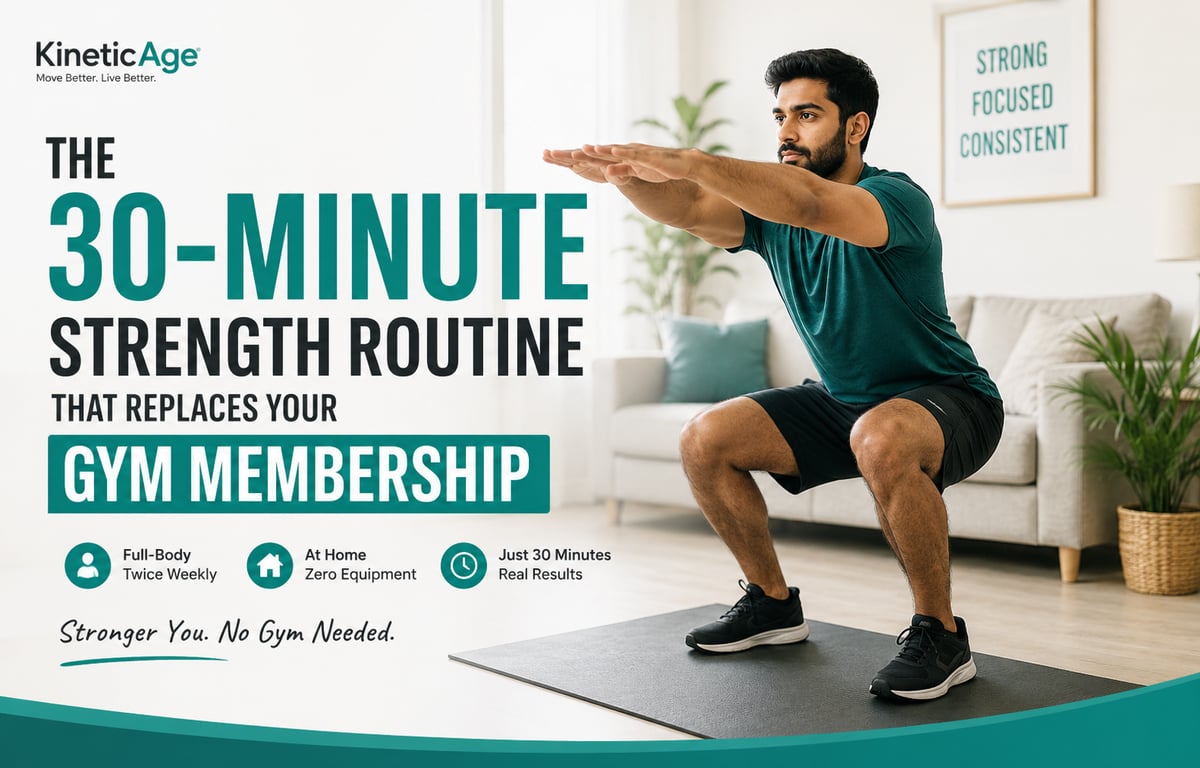 The 30-Minute Strength Routine That Replaces Your Gym Membership