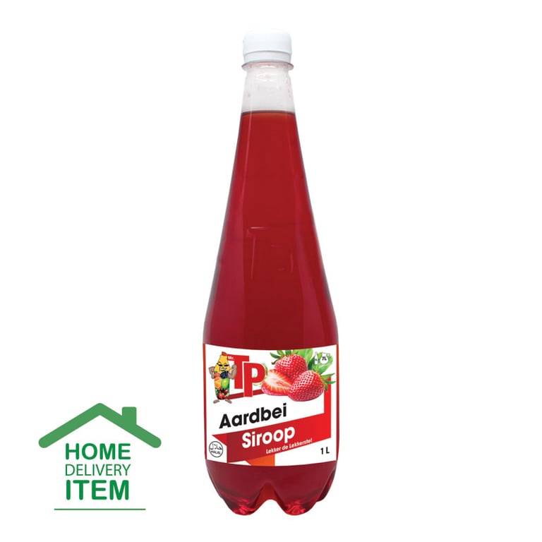 MR TP AARDBEI SIROOP (STRAWBERRY SYRUP) 1 L