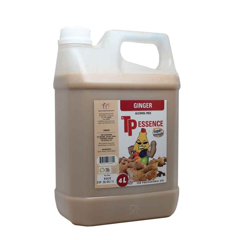 MR TP GINGER (GEMBER) ESSENCE 4 L SUPER STRENGTH FOR PROFESSIONAL USE