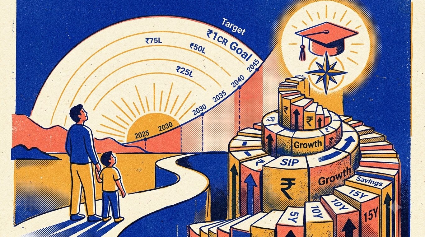 Building a ₹1 Crore Education Fund for Your Child: A Step-by-Step Plan