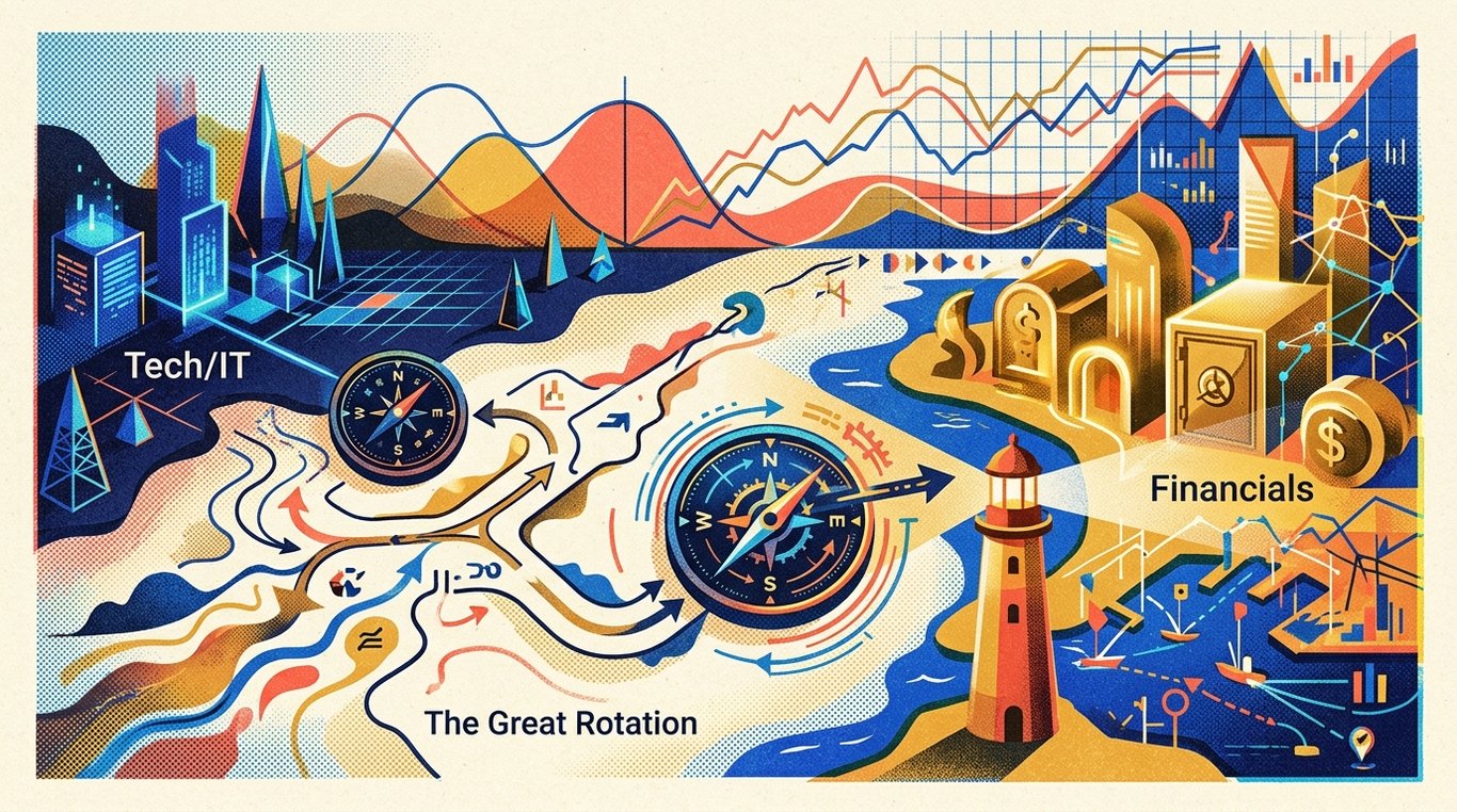 The Great 2026 Rotation: From IT to Financials — and What It Means for Your Portfolio