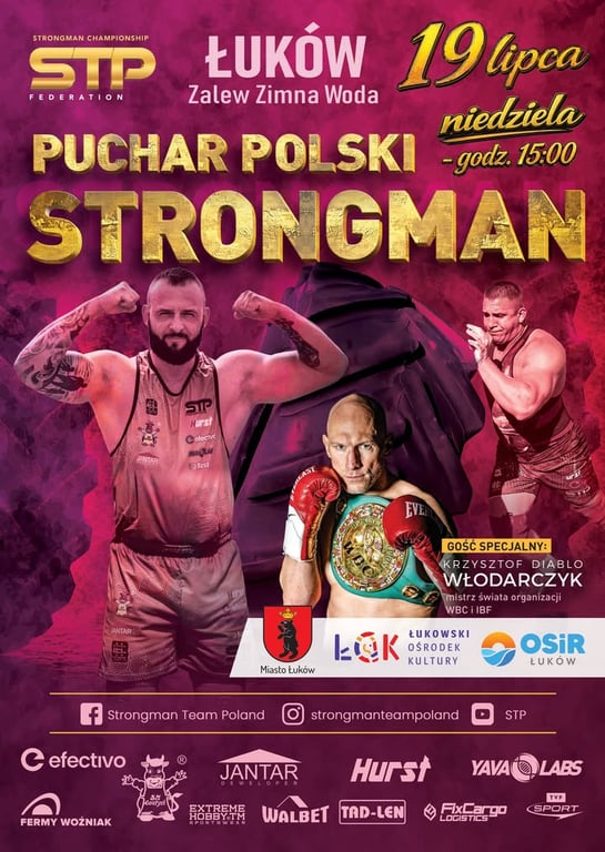 Najsilniejsi zawodnicy w Polsce przyjadą do Łukowa! 🔥