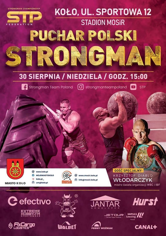 🔥 Przedostatnia runda Pucharu Polski Strongman !!