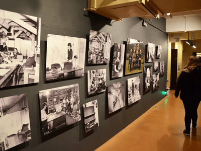 Des expositions photographiques sur les opérations de la Seconde Guerre mondiale aux Churchill War Rooms à Londres.