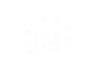 A black and white circle design with dark graphics fills the darkness.