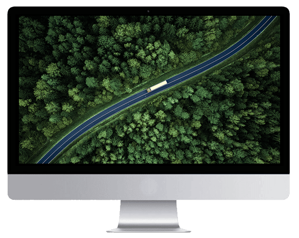 A flat panel LED-backlit LCD display is outputting multimedia from a computer monitor and television set onto a screen.