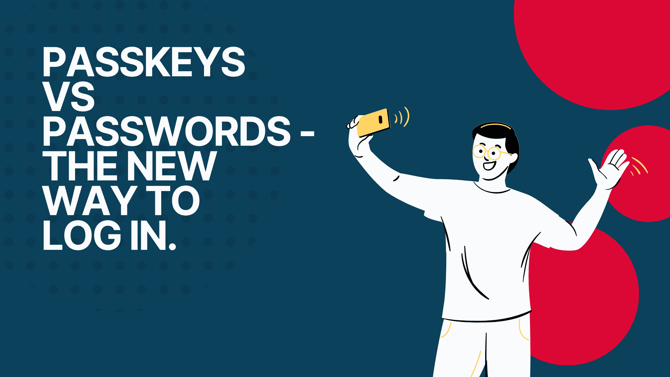 This image shows a comparison between using passkeys and passwords as a way to log in to an account.