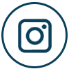 A circle with graphics, symbol, font, and design prominently.