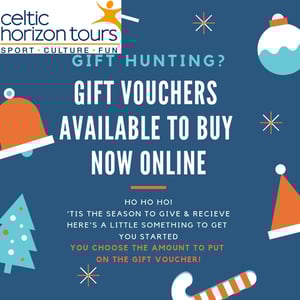 , Tis the season to give a Celtic Horizon Tours Gift Voucher!
