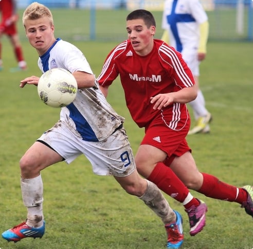 Playing Football
