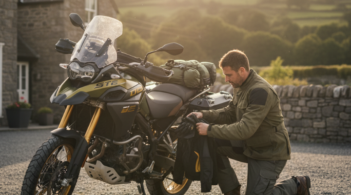 What to pack for a Motorcycle Tour