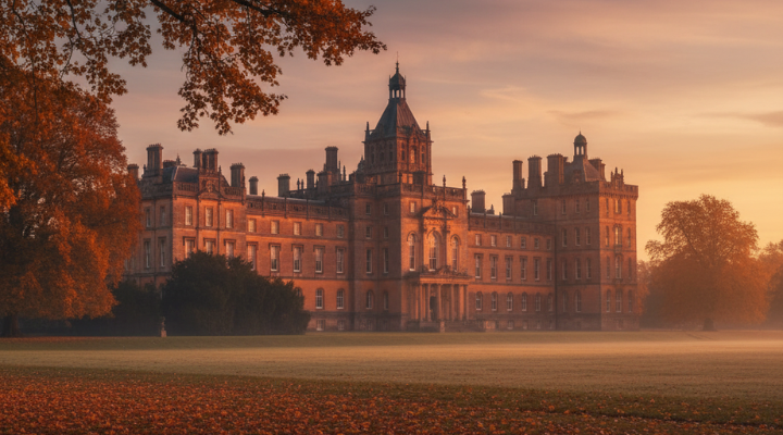 Autumn at Highclere Castle