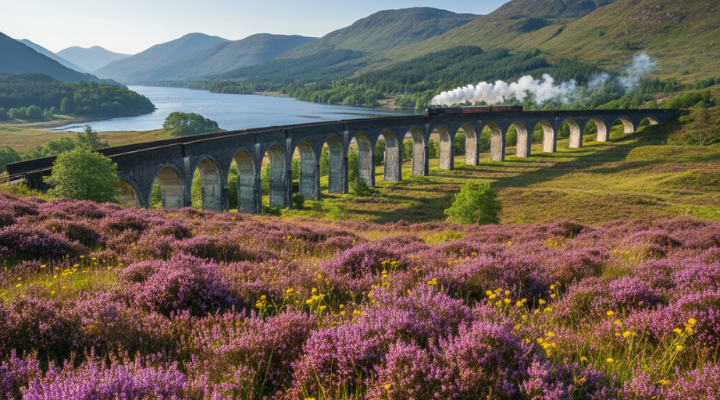Wildflowers near Loch Ness