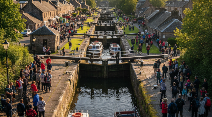 Fort Augustus – Caledonian Canal Locks