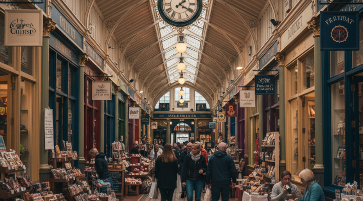Interior of Victorian Market
