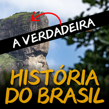 Mockup do Curso A Verdadeira História do Brasil