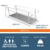 9 foot gateway ramps dimensions