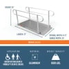 6 foot gateway ramps dimensions
