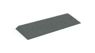 1.5 inch Grey Welcome Rubber Threshold Ramps
