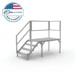 Fortress OSHA Metal Steps