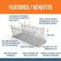 8 Foot Gateway 3G Ramps with Picket Handrails Features