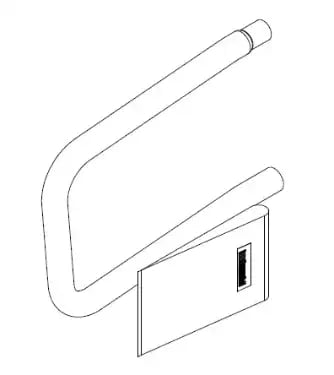 Pathway HD Ramp Handrail Upper End Loop