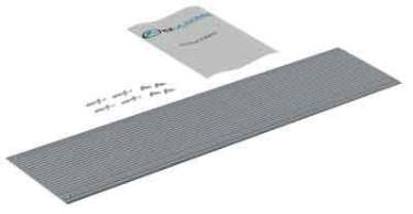 36" x 8" Single Bridge Plate