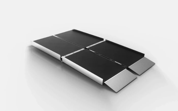 5 Foot Long Trifold Portable Wheelchair Ramps