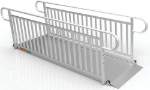 9 Foot Gateway 3G Ramps with Vertical Picket Handrails