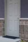 Aluminum door threshold plate