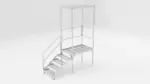 Fortress OSHA Stairs with Gator Grip
