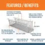 10 Foot Gateway 3G Ramps with Picket Handrails Features