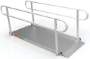 7 Foot Gateway 3G Wheelchair Ramps with Two-line Handrails.
