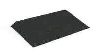 2.5 Inch Black Welcome Rubber Threshold Ramps