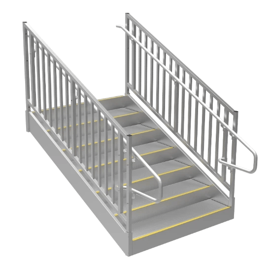 ADA, OSHA and IBC Code Stairs