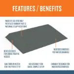2.5 inch rubber ramp benefits