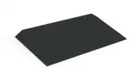 2.5 inch Black Beveled Rubber Threshold Ramps