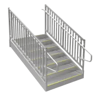 ADA, OSHA and IBC Code Stairs