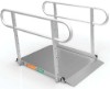 4 Foot Gateway 3G Wheelchair Ramps with Two-line Handrails.